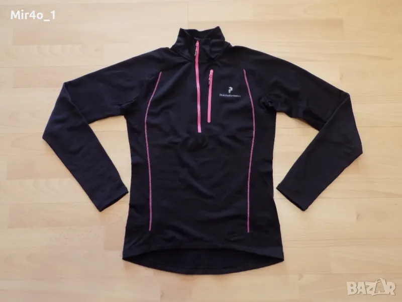 блуза peak performance фанела худи горнище туризъм планина оригинална дамска S, снимка 1