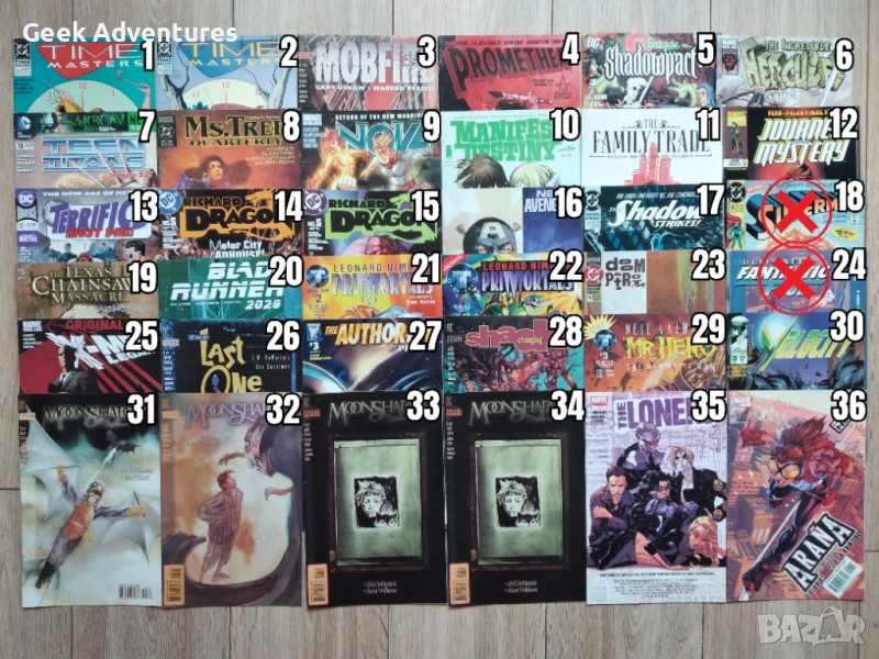 Comic Books/Комикси по 8 ЛВ - Marvel, DC, Dark Horse, Image Comics, снимка 1