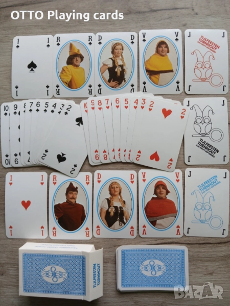 Стари карти за игра, снимка 1