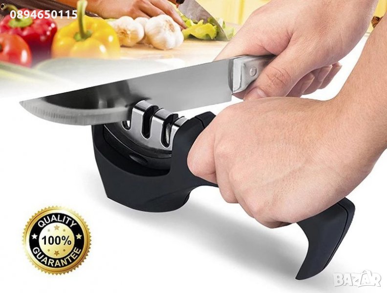 Комбинирано тройно точило за ножове ножици керамични, снимка 1