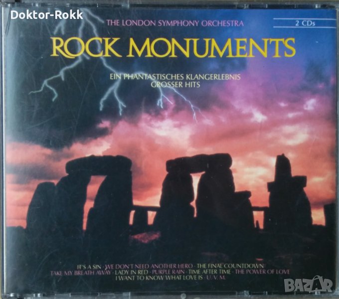 The London Symphony Orchestra – Rock Monuments [2 x CD], снимка 1