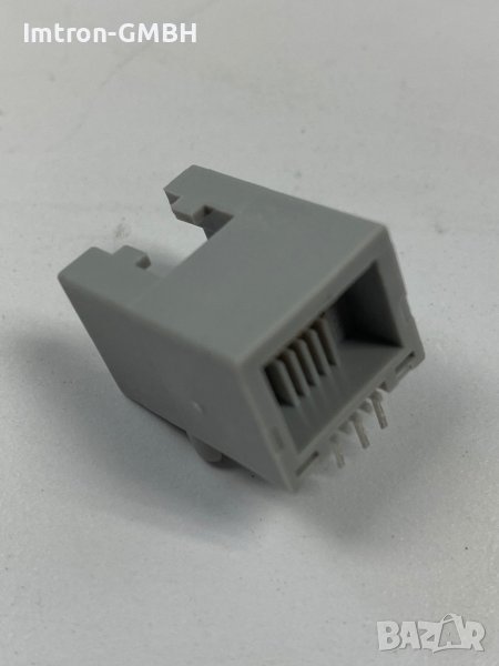 КОНЕКТОР    ЖЕНСКИ 6PIN  6P6C  ETHERNET 3005223700, снимка 1