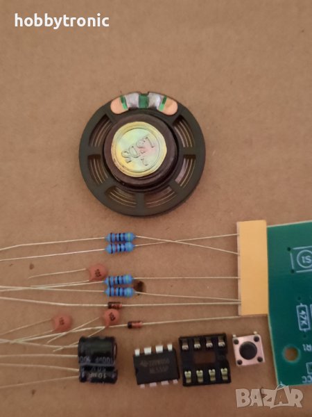 Звънец камбанка - кит за сглобяване с таймер NE555 , снимка 1