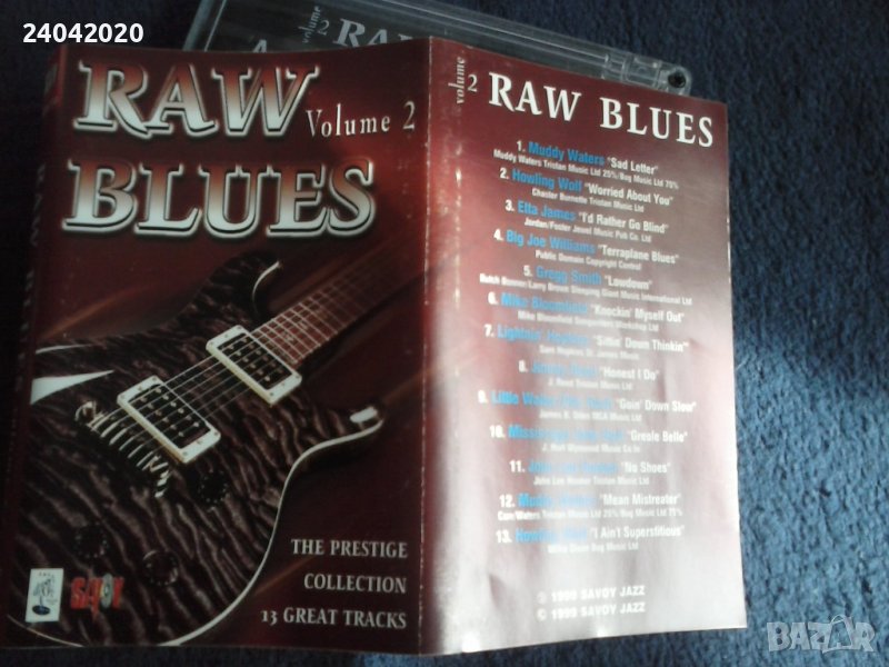 Raw Blues 2 оригинална касета, снимка 1