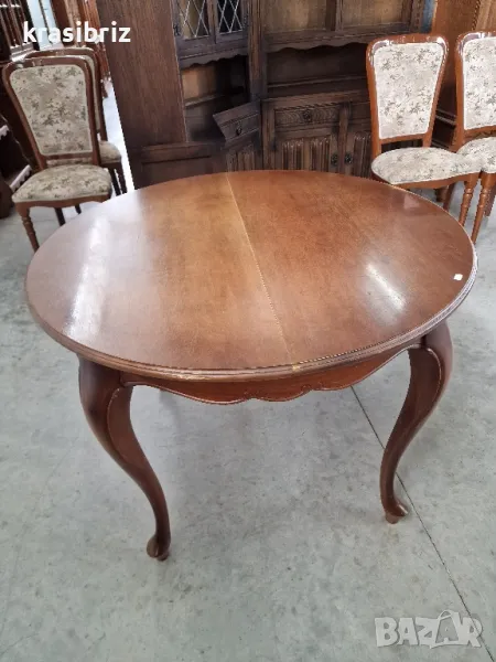 Масивна Разтегателна Барокова Маса-внос от Германия!, снимка 1