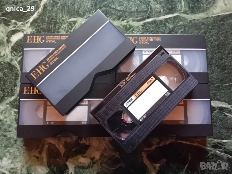 TDK EHG 180/240 VHS видео касети, снимка 1