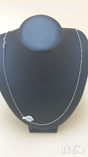 Сребърно колие, снимка 1