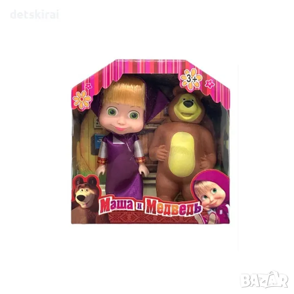 Кукла Маша и мечока, снимка 1
