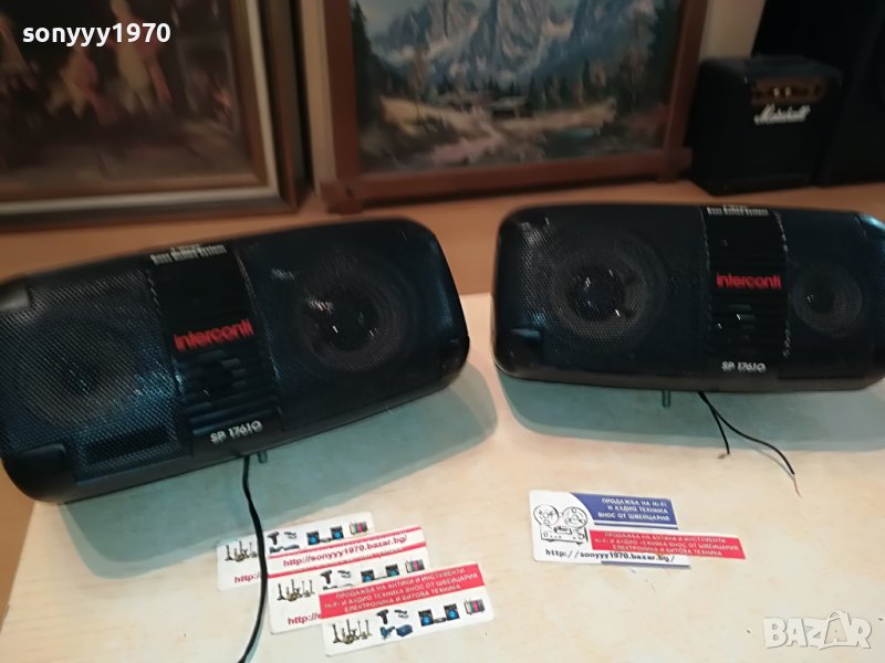 interconti sp17610 4way-2бр тонколони внос swiss MHLЧ1505231354, снимка 1