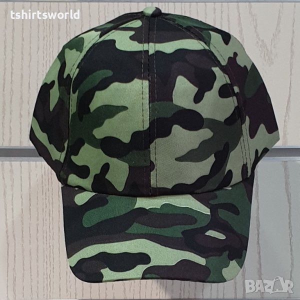 Нова шапка с козирка Камуфлаж, унисекс, снимка 1