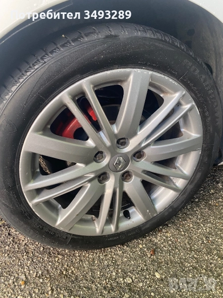 Гуми с джанти за Рено 17 цола, снимка 1