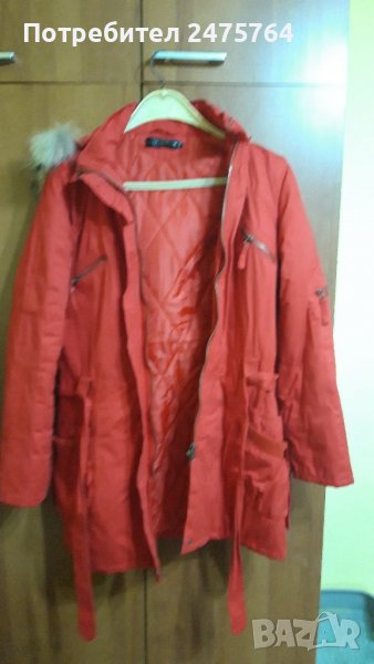 Зимно яке с качулка, снимка 1