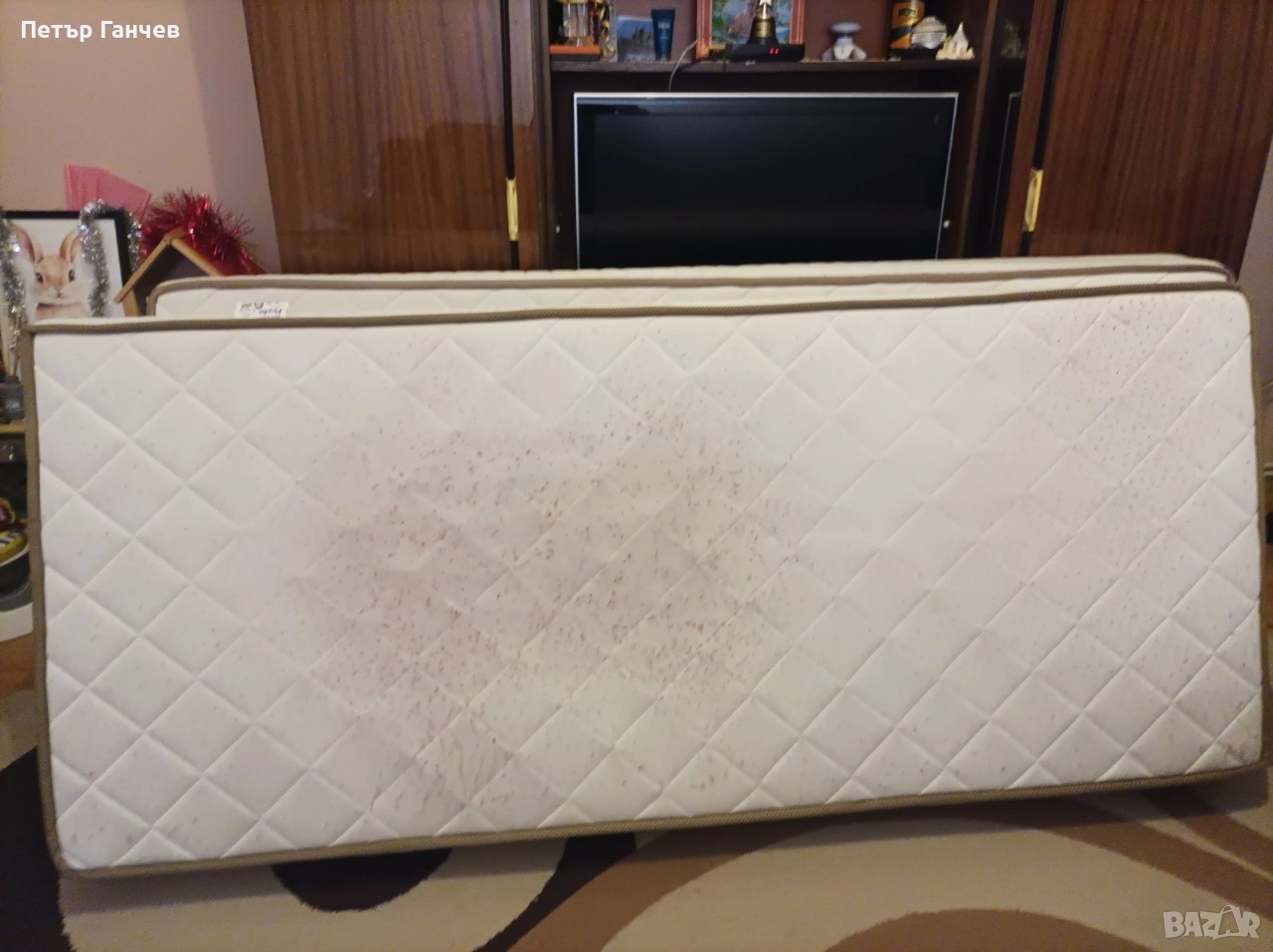 2бр. използвани еднолицеви матраци 82/190, снимка 1