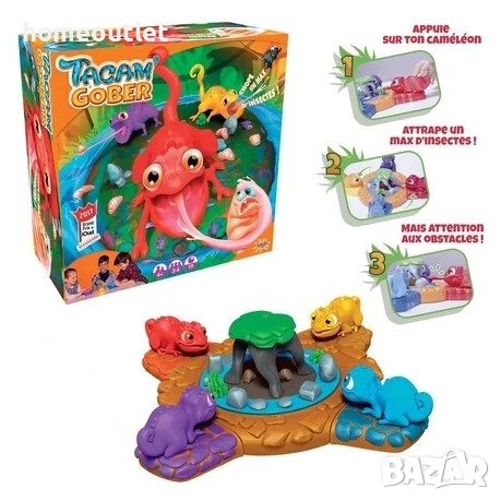 ПРОМОЦИЯ Динамична семейна игра, подходяща за деца над 4 години SPLASH TOYS TACAM GOBER30110, снимка 1