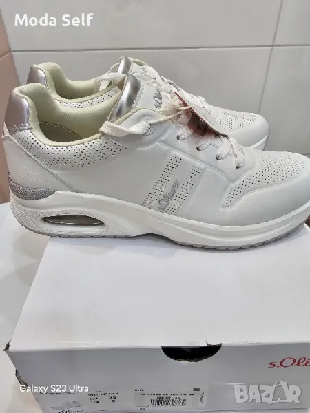 Нови бели маратонки, снимка 1