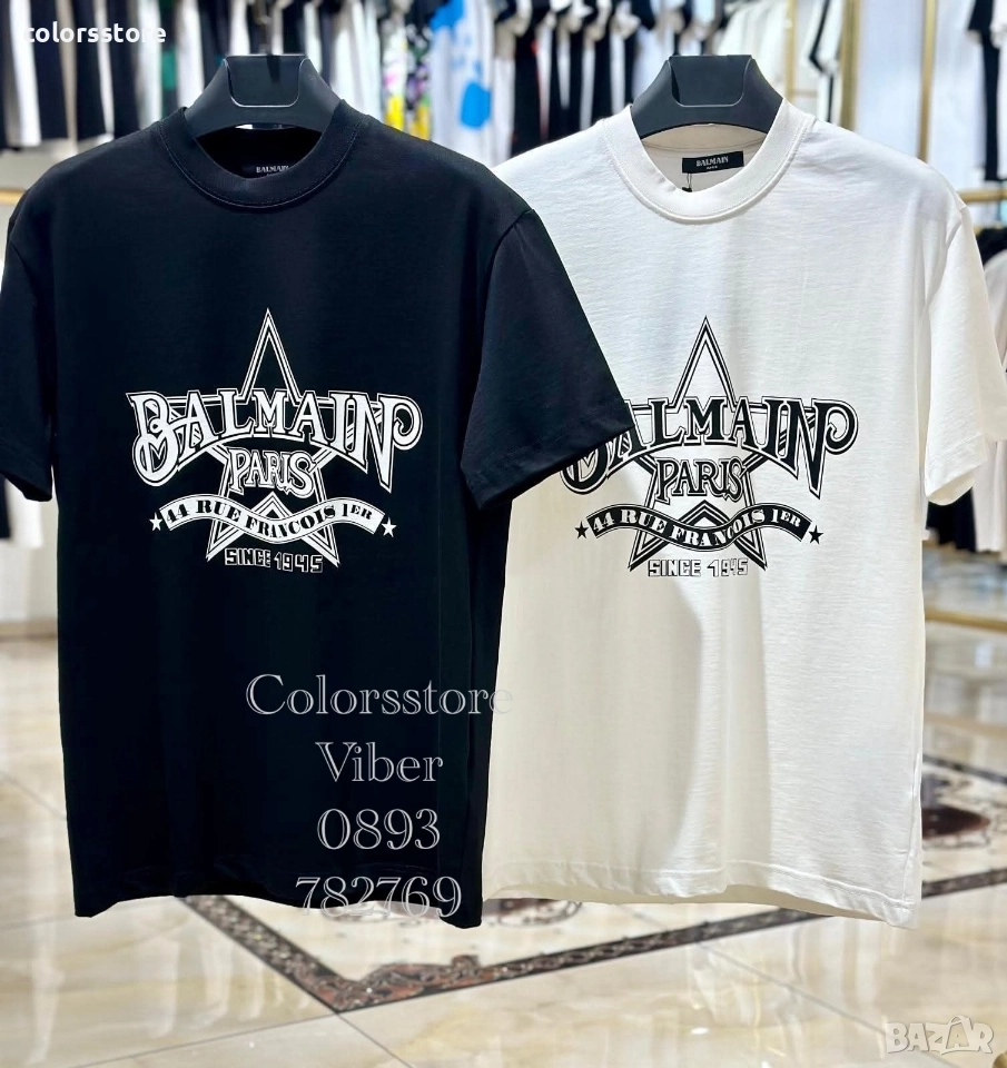 Мъжка тениска Balmain -VL592, снимка 1