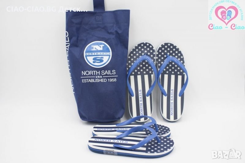 №29,30,31, -88% на Джапанки с Флип-Флоп NORTH SAIL с брандирана торбичка, снимка 1