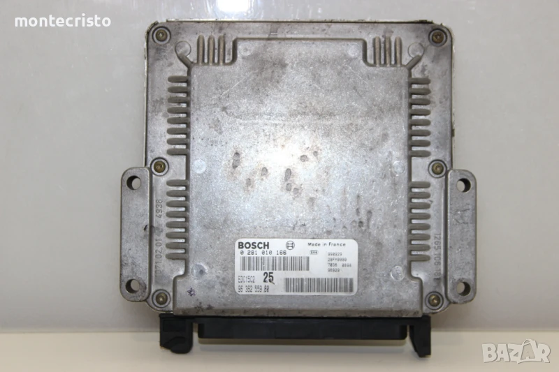 Моторен компютър Peugeot 406 (1995-2004г.) 0281010166 / 9636255980 / EDC15C2 / 0 281 010 166, снимка 1