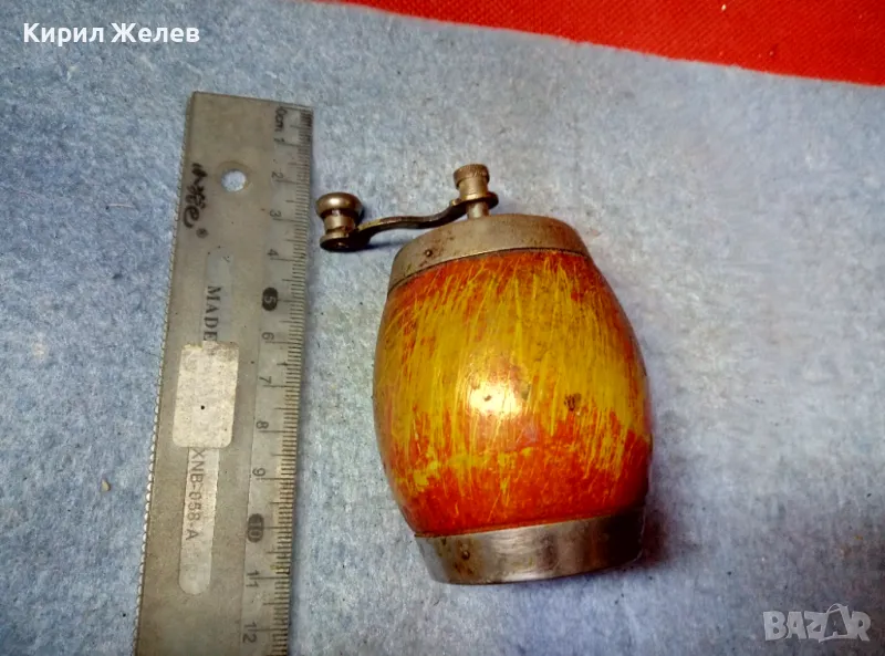 СТАРА ДЪРВЕНА МЕЛНИЧКА Марка РОДИНА За ЧЕРЕН ПИПЕР и ДРУГИ ПОДПРАВКИ 47807, снимка 1