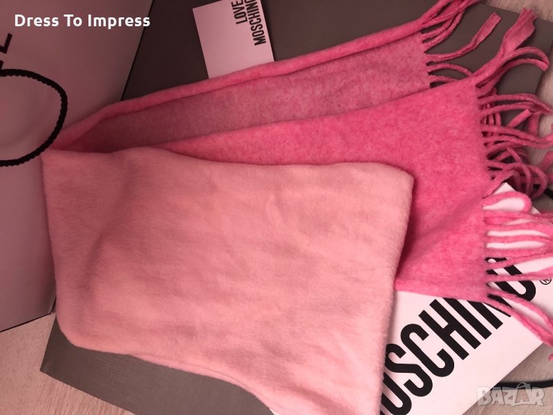 Промо Дамски шал преливащи цветове в розово , снимка 1