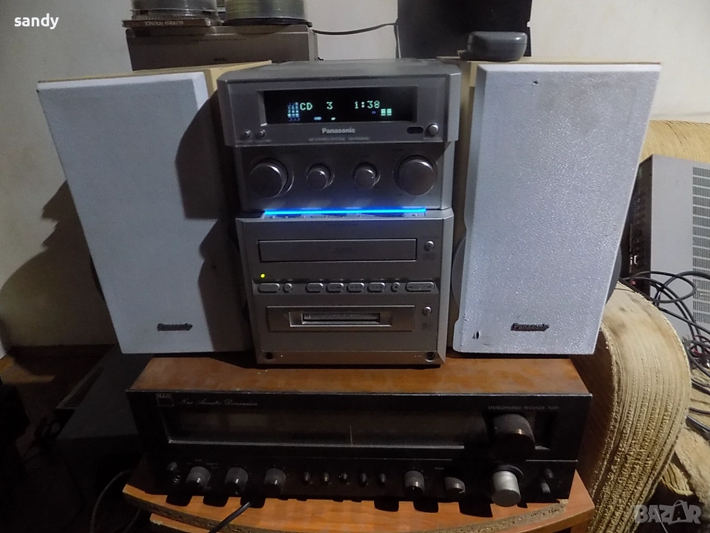 Мини комплект Panasonic със мини диск, снимка 1