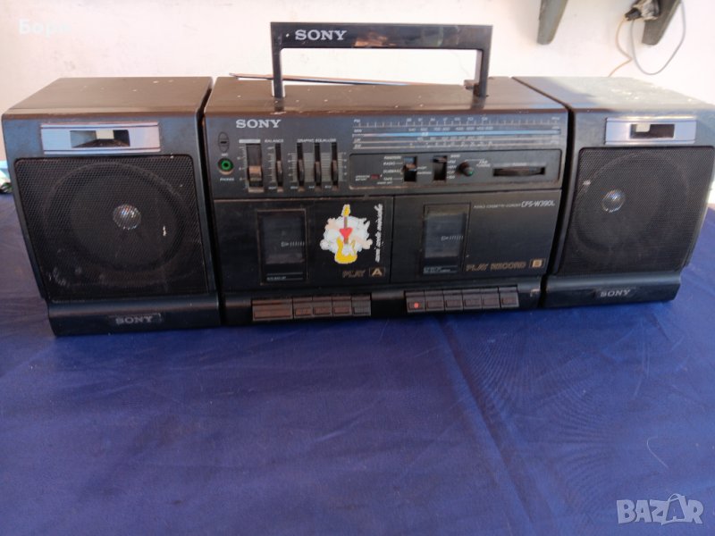 SONY  CFS W 390L Радиокасетофон, снимка 1