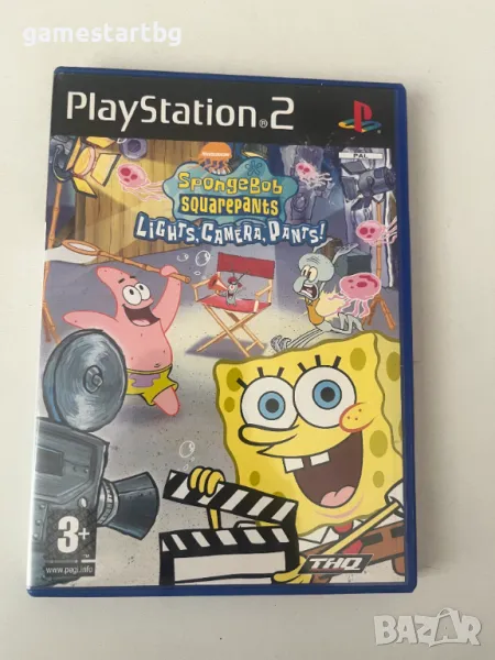 SpongeBob SquarePants: Lights, Camera, Pants! за PS2, снимка 1