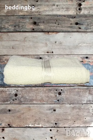 Хавлия за ръце, коса и тяло е екрю, снимка 1