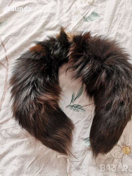 Обемна яка естествен косъм , снимка 1