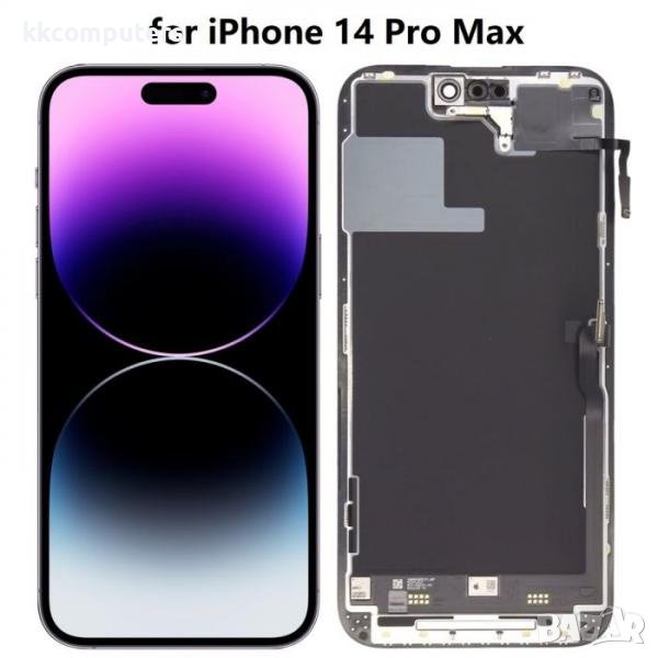 LCD Дисплей за iPhone 14 Pro Max 6.7 + Тъч скрийн / Черен /, снимка 1