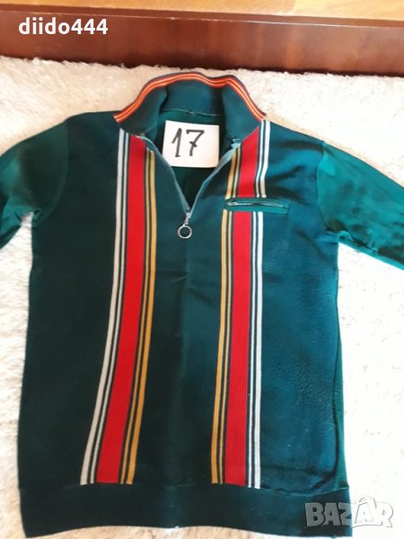 Зелена блуза с дълъг ръкав № 17, снимка 1