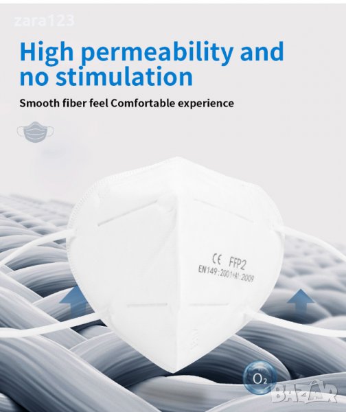 Защитни респираторни маски KN95, ffp2, снимка 1