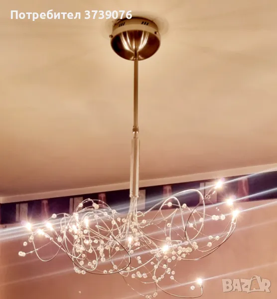 Полилей + нощни лампи, снимка 1