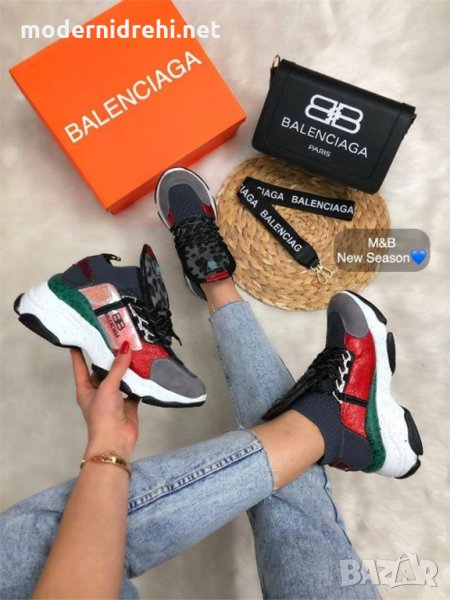 Дамски спортни обувки и чанта Balenciaga код 03, снимка 1