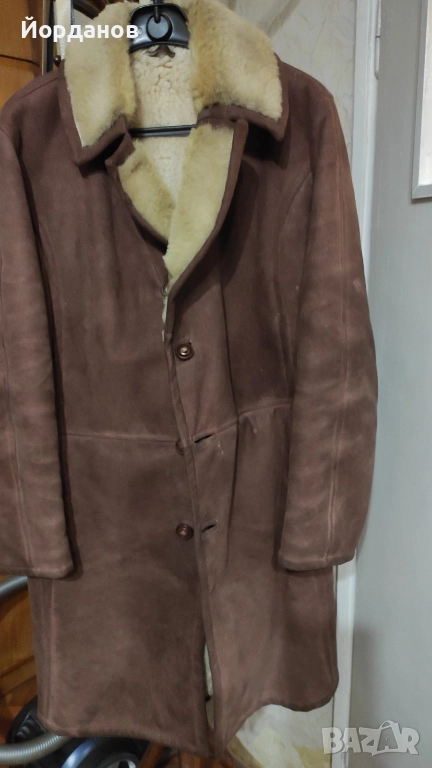 Мъжки зимен кожух много топъл и много запазен., снимка 1