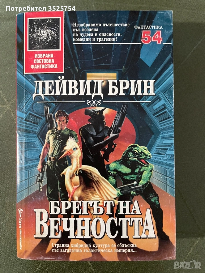 Дейвид Брин - Брегът на вечността, снимка 1