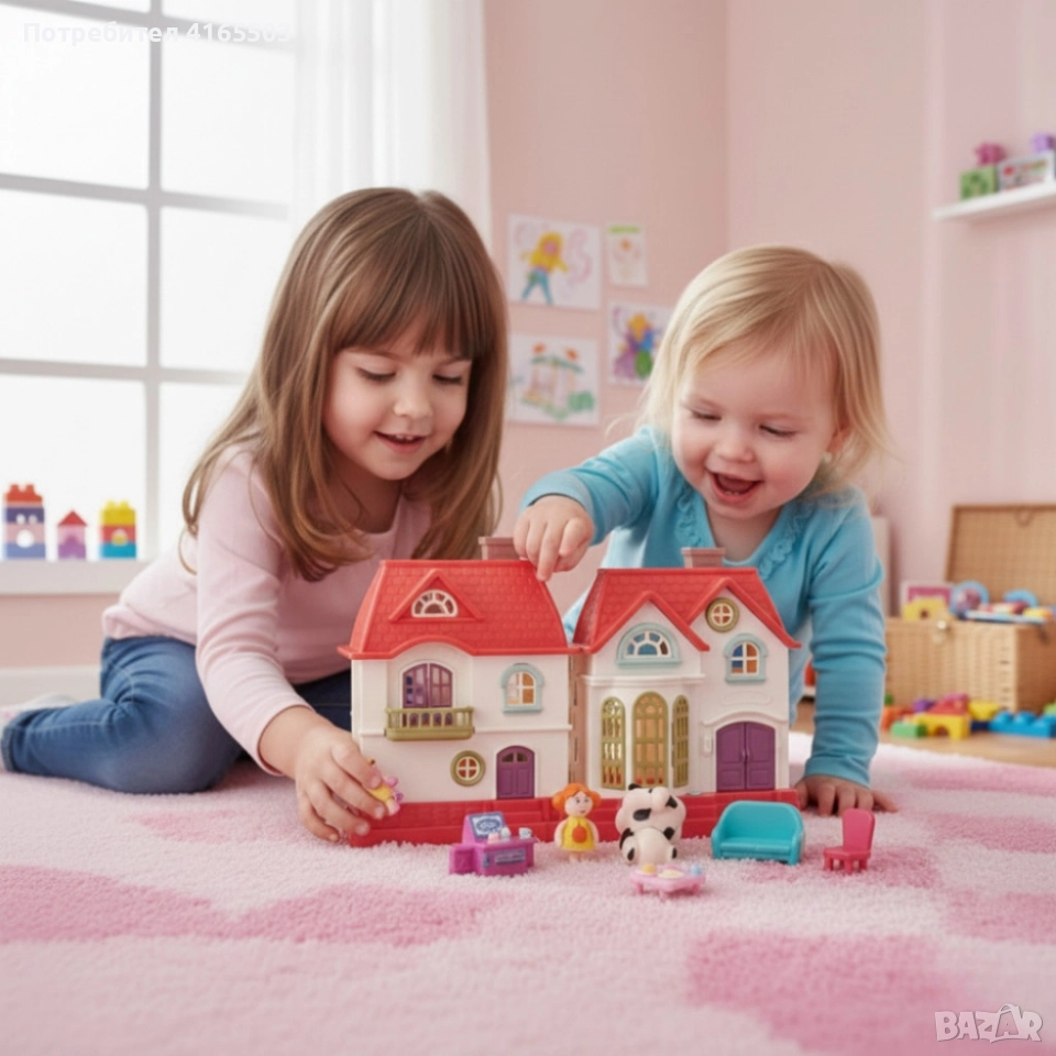 Къщичка за кукли Funny House, снимка 1