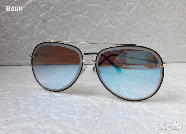 Gucci 2020 унисекс  слънчеви очила авиатор дамски мъжки, снимка 6 - Слънчеви и диоптрични очила - 28632765