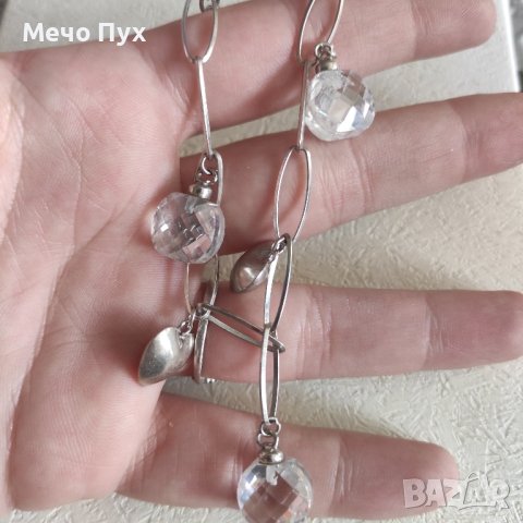 Сребърна гривна (202), снимка 8 - Гривни - 43152990