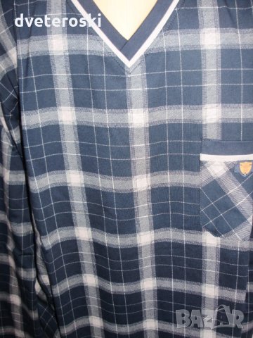 Мъжка пижама с дълъг ръкав 2ХЛ, снимка 11 - Бельо - 23116618