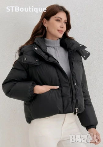 🌸 Дамско леко зимно яке с качулка – STBoutique 🌸, снимка 6 - Якета - 52280870