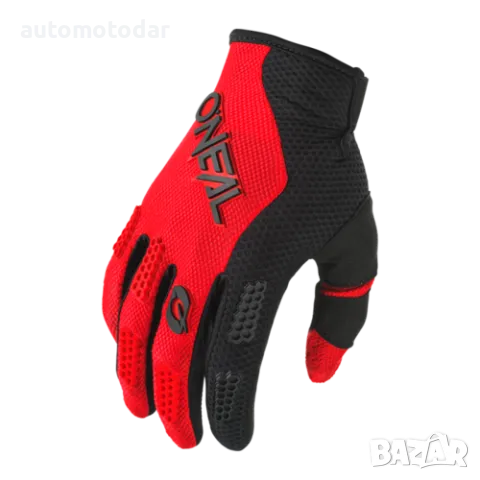 ДЕТСКИ МОТОКРОС РЪКАВИЦИ O'NEAL ELEMENT RACEWEAR BLACK/RED V.24, снимка 1 - Аксесоари и консумативи - 48766248