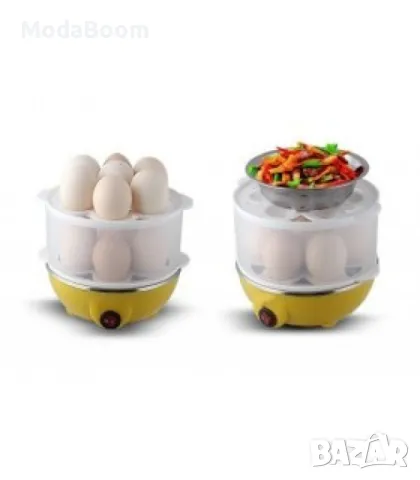 Яйцеварка с пара за 7 или 14 яйца с таймер, снимка 7 - Други стоки за дома - 48063764