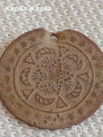 Стар КОРАБЕН ЖЕТОН над стогодишен рядък бронз мед за КОЛЕКЦИОНЕРИ 42508, снимка 5 - Нумизматика и бонистика - 43907644