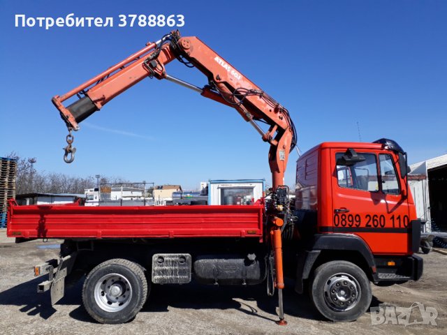 самосвал с кран, снимка 1