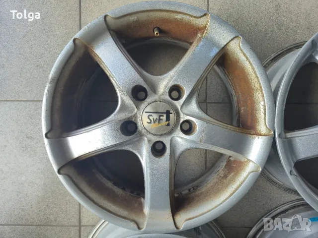 Алуминиеви джанти SVFT Racing 15 5x114.3, снимка 5 - Гуми и джанти - 50123738