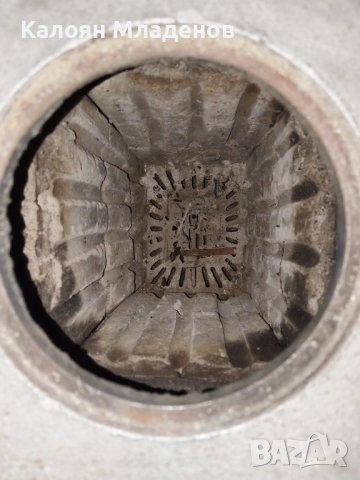 Печка Тутракан на дърва - използвана, запазена, снимка 5 - Печки, фурни - 52828549