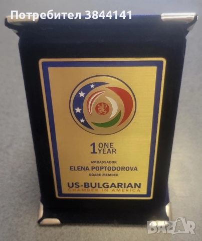 Плакет Елена Поптодорова