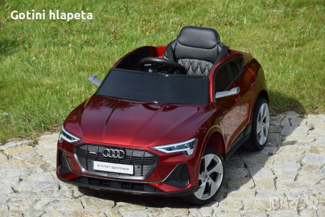 Акумулаторен джип AUDI SPORTBACK  12V ,MP3, с меки гуми АУДИ, снимка 16 - Детски велосипеди, триколки и коли - 37551657