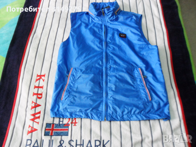 Чисто нов елек paul & shark 100% Оригинален продукт размер М, снимка 2 - Други - 44842821
